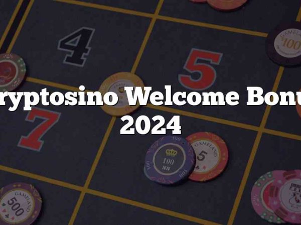 Kryptosino Welcome Bonus 2024